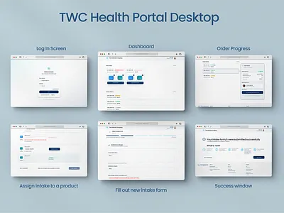 Health portal user interface interface ui ux design