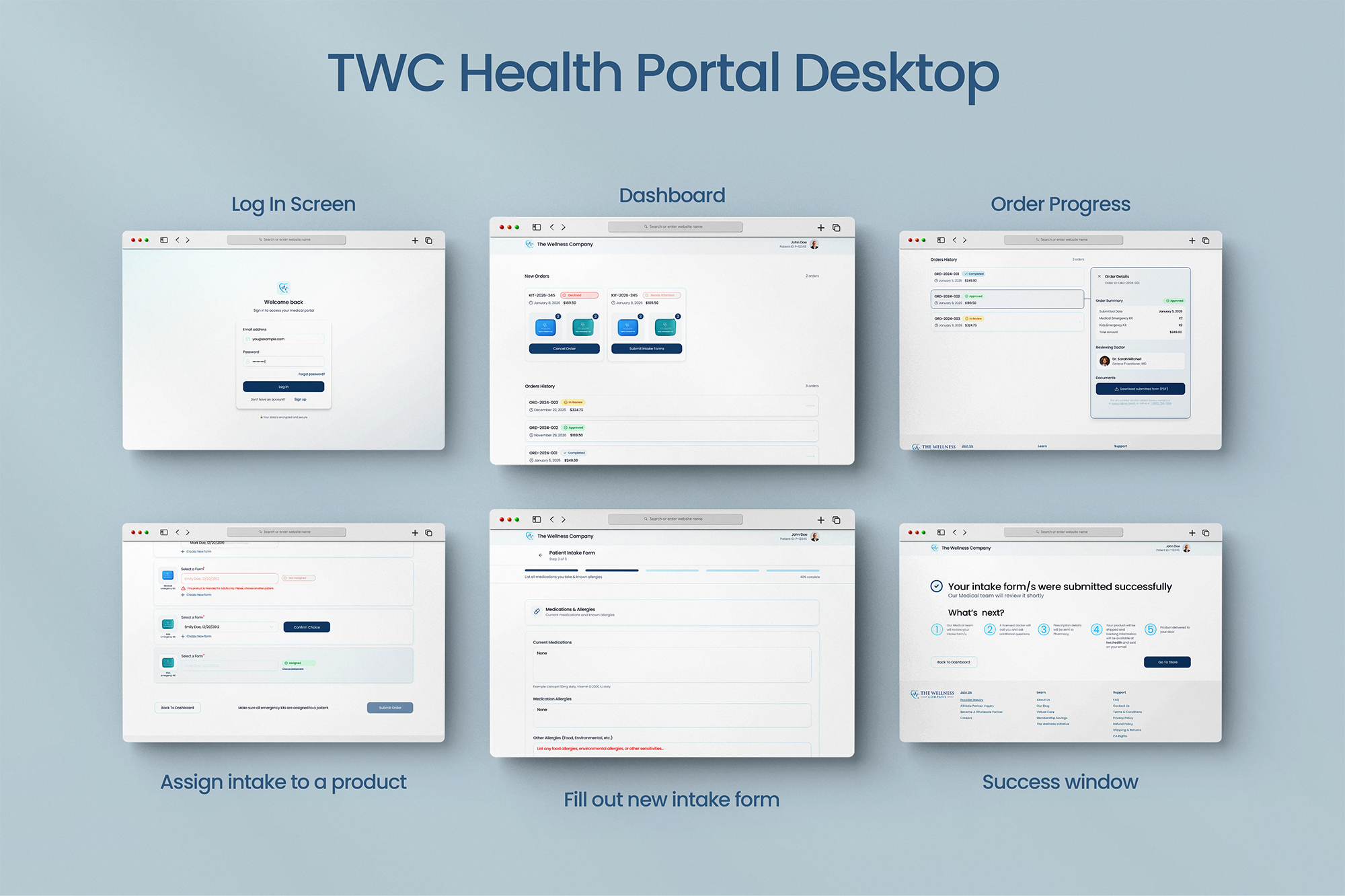 Example of User Interface Design
