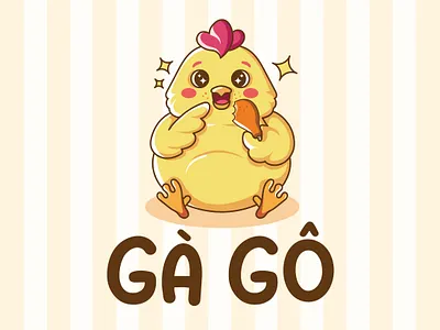 GÀ GÔ LOGO DESIGN PROJECT animation branding design graphic design illustration logo motion graphics vector
