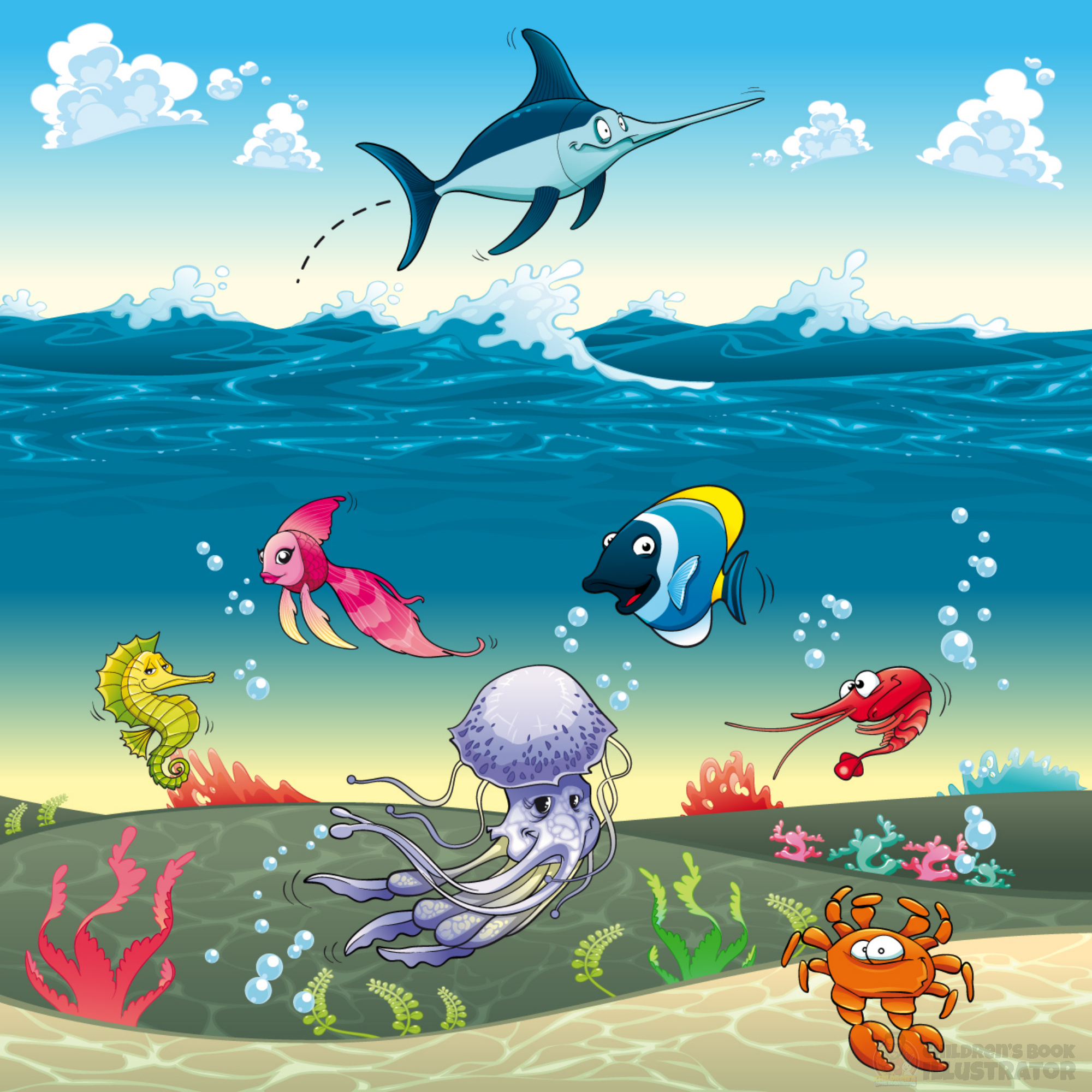 🌊 Dive into the Deep: Bringing Underwater Worlds to Life! 🐠 art for children book design book for kids character design childrens book illustration childrens book illustrations childrens book illustrator childrens books digital illustration fantasy illustrations freelance illustrator kid lit kids book ocean story picture book picture book illustrations publishing storybook underwater art