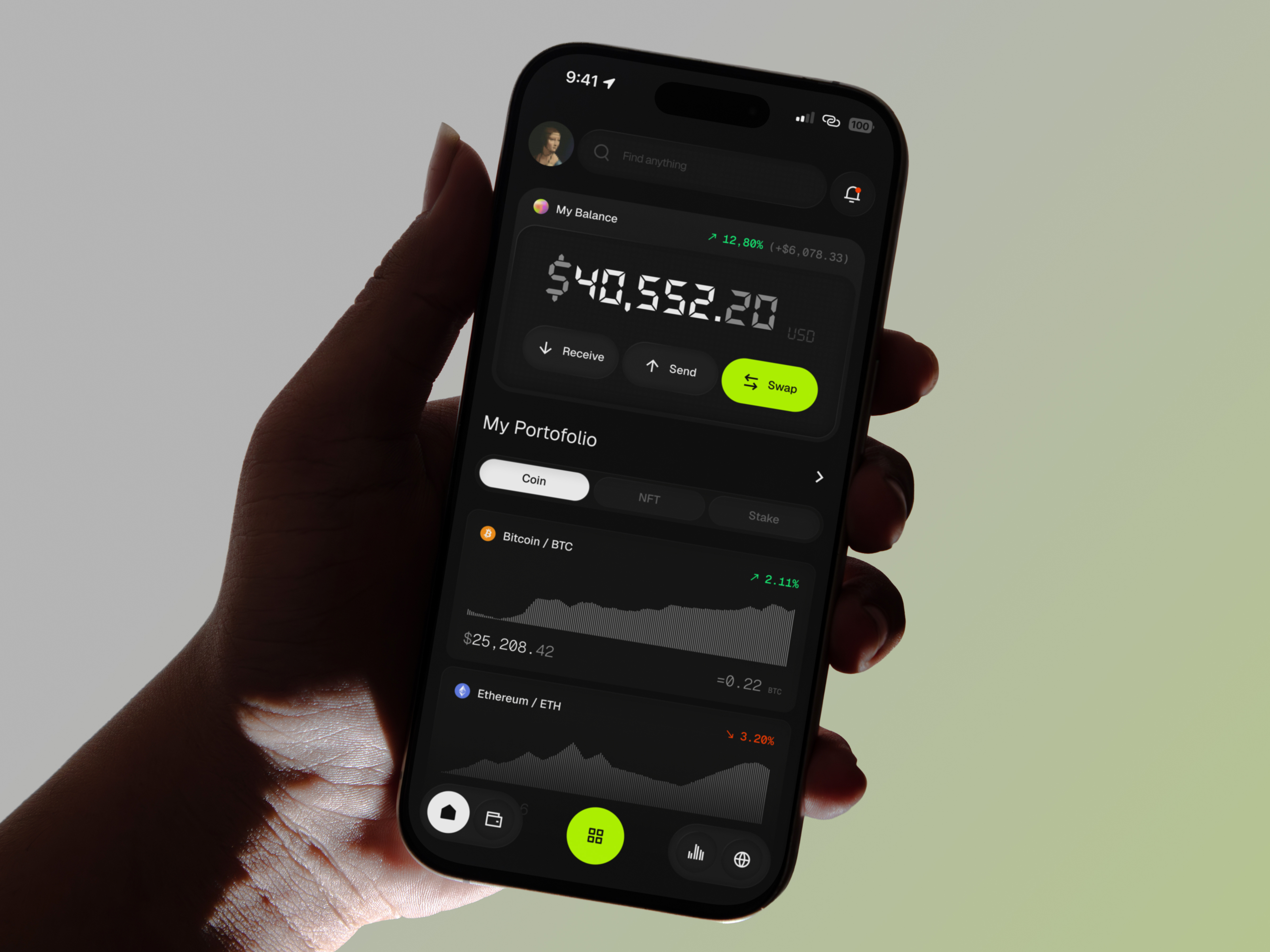 Crypsi - Crypto Wallet UI Kit aa banking bitcoin blockchain crypto crypto app crypto wallet cryptocurrency digital bank exchange finance financial fintech mobile mobile app swap ui uiux wallet web3
