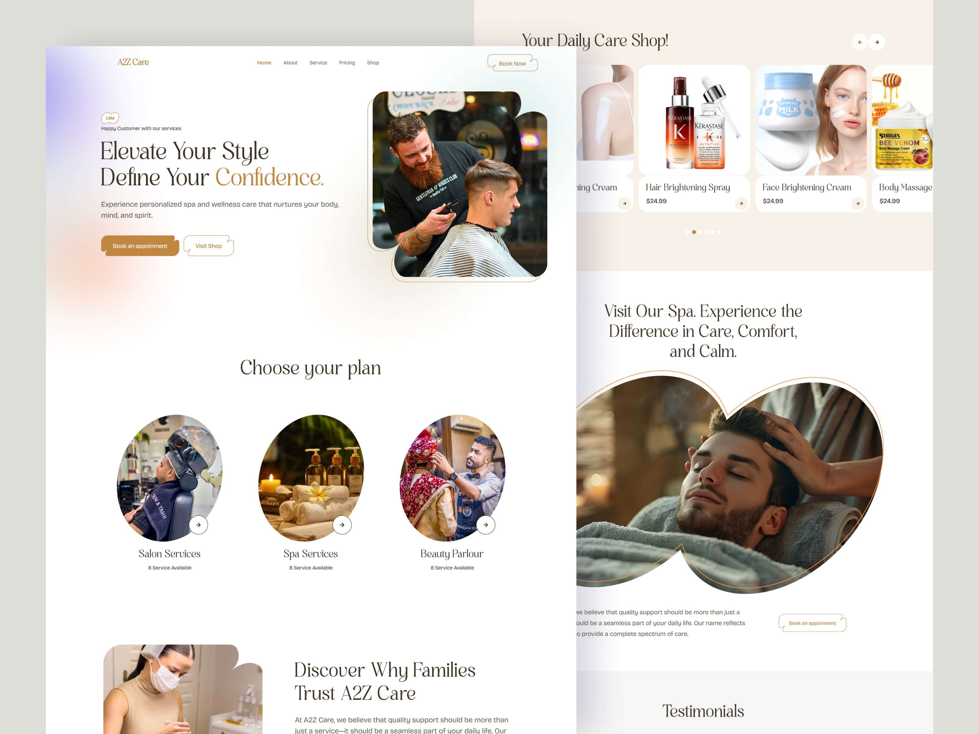 Example of Landing Page Design