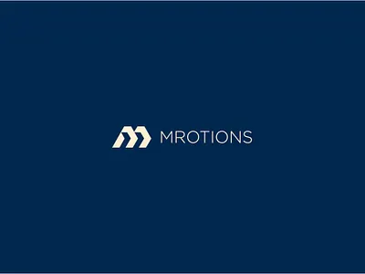 Mrotions - logo design ai brand brand identity brand mark branding fintech logo logo design m logo m logo design m logo mark mark saas tech visual identity