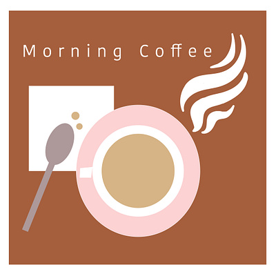 Morning Coffee Print illustration print