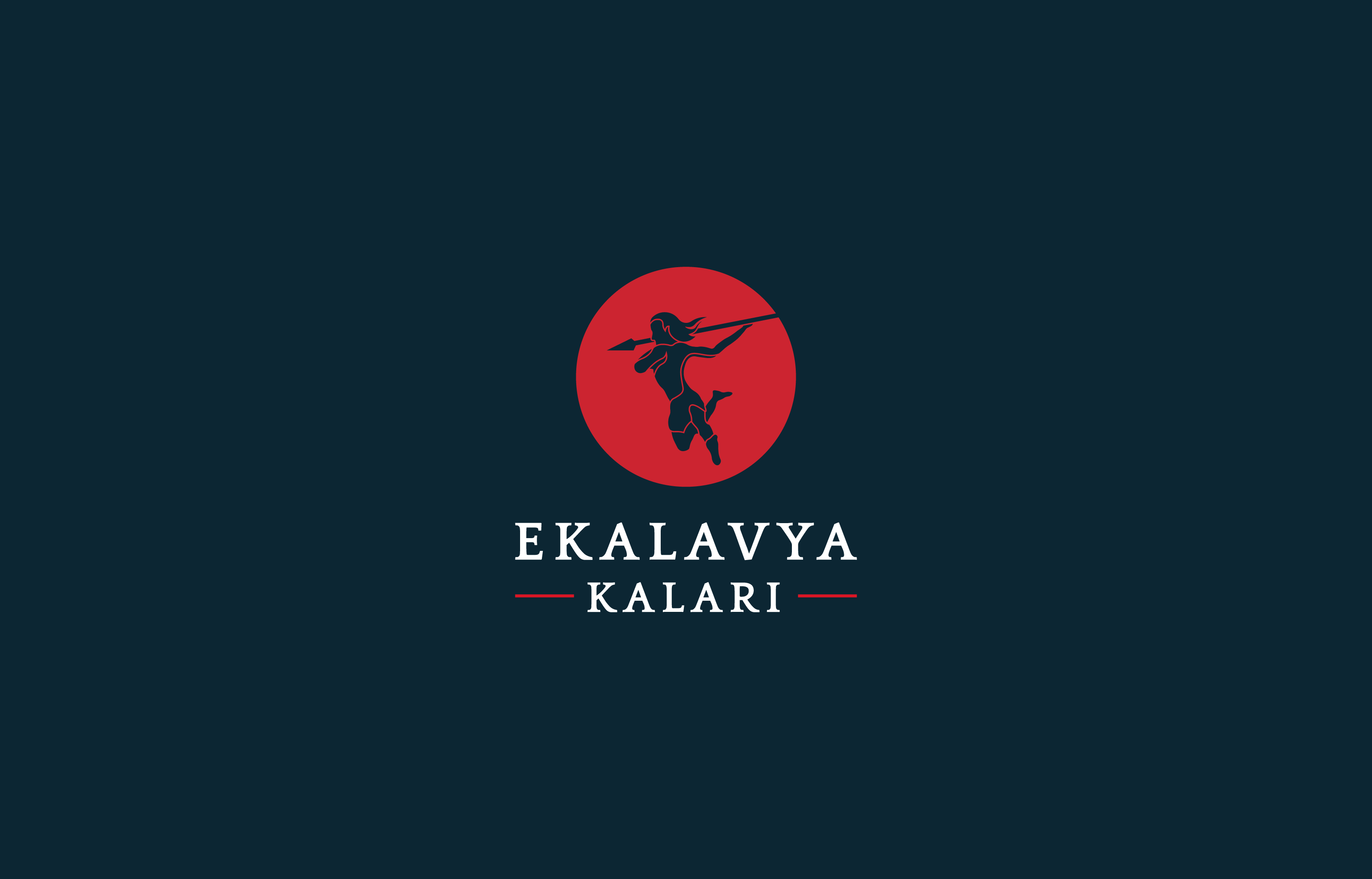 Ekalavya kalari branding graphic design illustration logo martial art