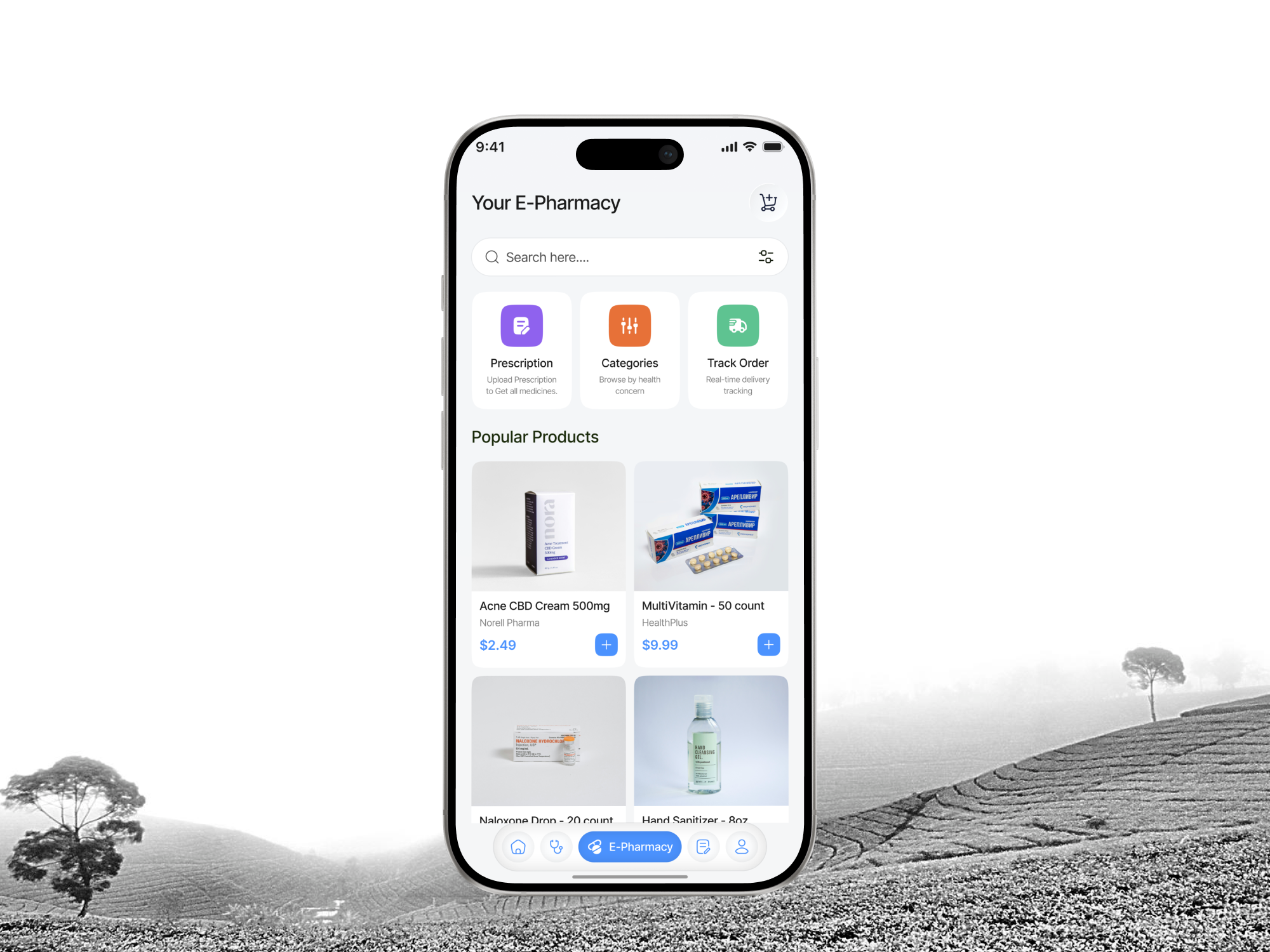 Healthcare Mobile App UIUX Design | E-Pharmacy by Appwave for ...