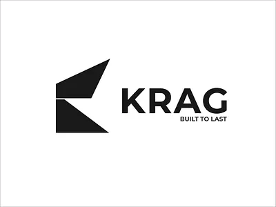 KRAG adventurebrand blackandwhite branding geometriclogo identity krag logodesign minimalism minimalist mockup modernlogo mountains outdooradventure outdoorgear premiumbrand sportslogo stationery streetwear typography visualidentity