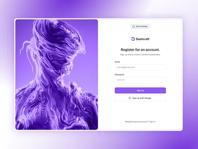 Sign in page design framer framer ui ui ui design web web design web ui