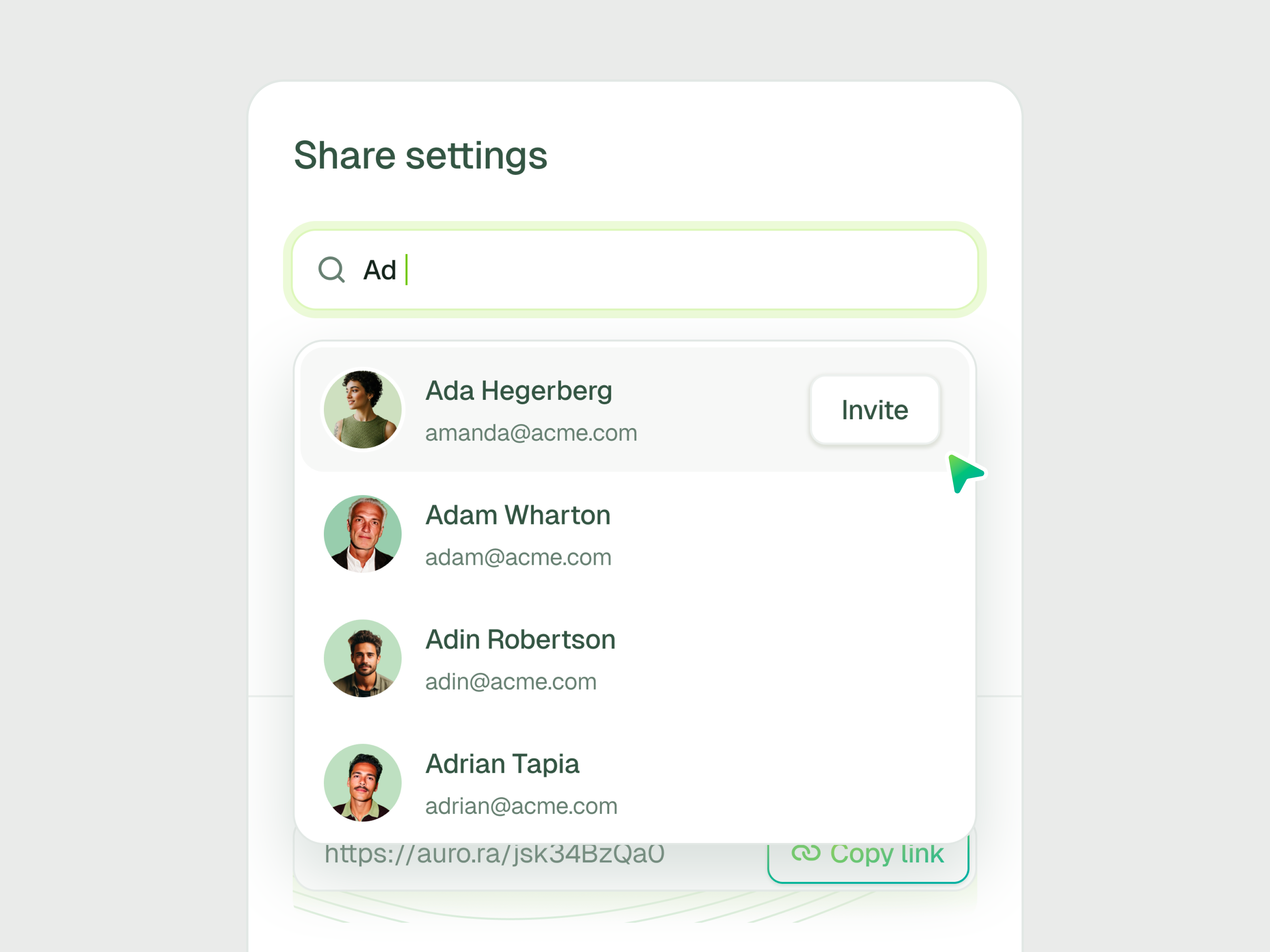 Share Settings design system link expiry manage link modal pop up share dialog share settings share ui ui ui components ui design ui dialog user interface