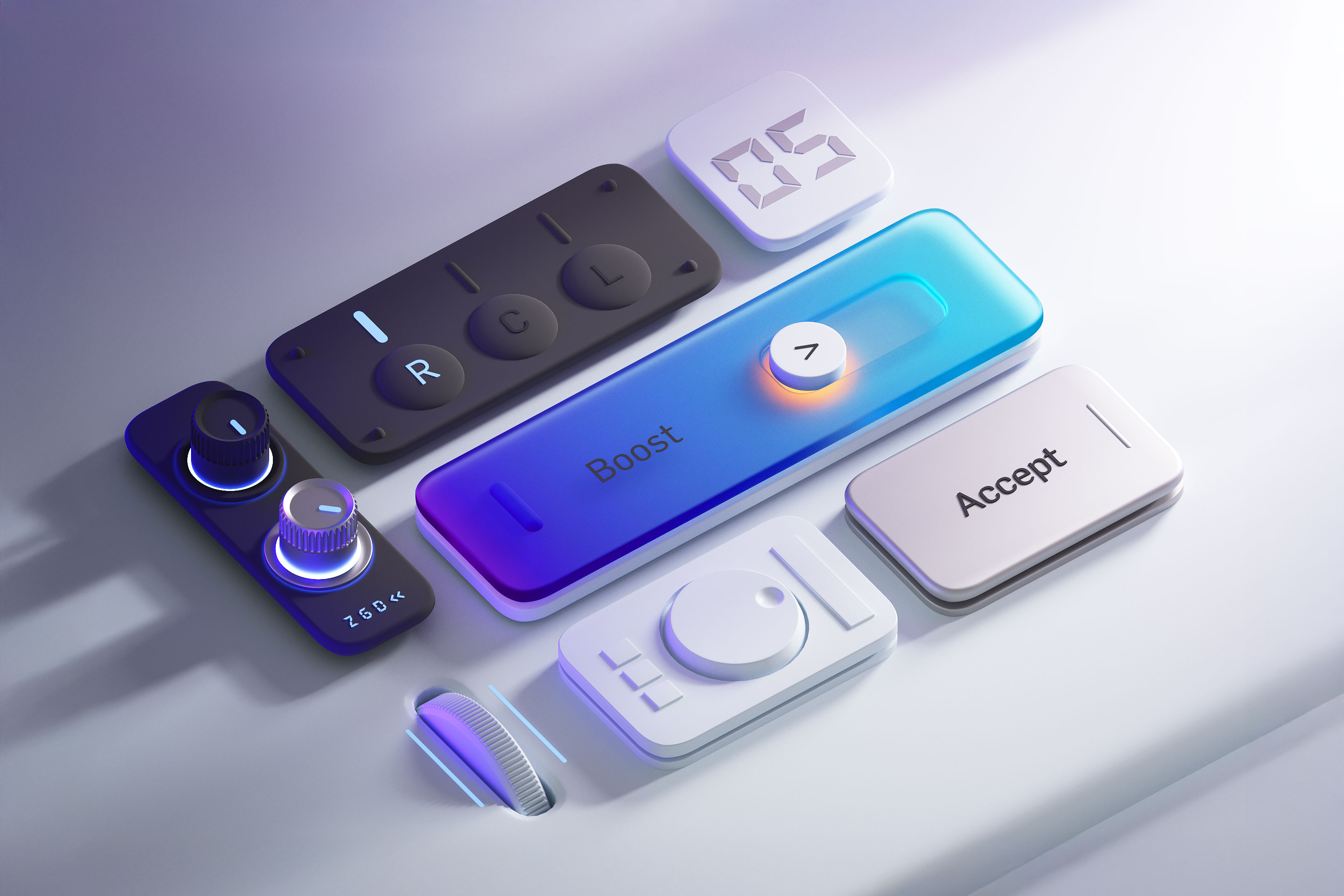 Buttons 3d 3d art buttons design graphic design illustration ui ui ux
