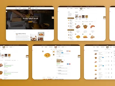 🍞 Bakery E-commerce Website — Modern, Fast & Conversion-Driven bakery website custom webshop e commerce web design prestashop theme responsive layout seo friendly website