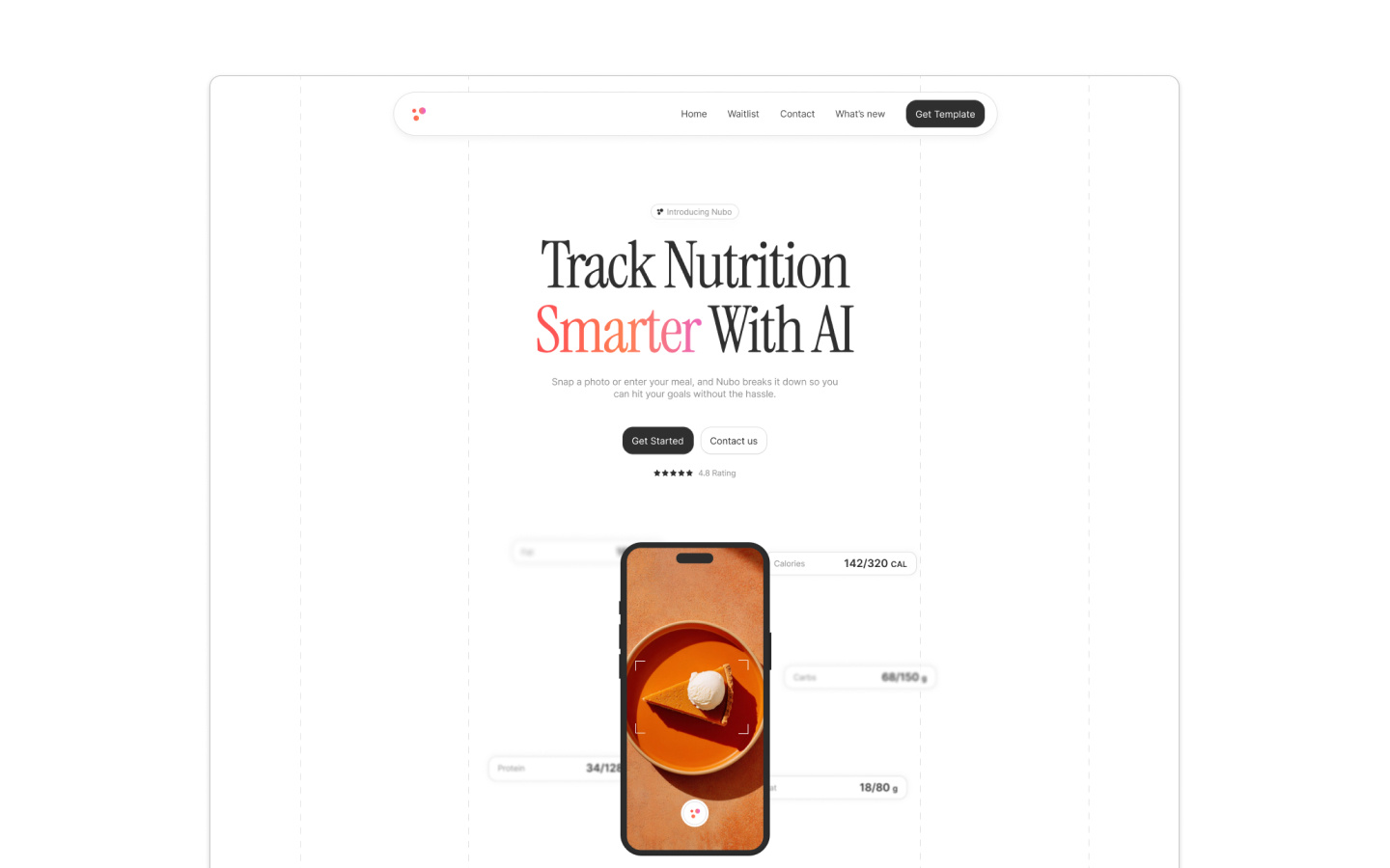 Example of Landing Page Design & Development
