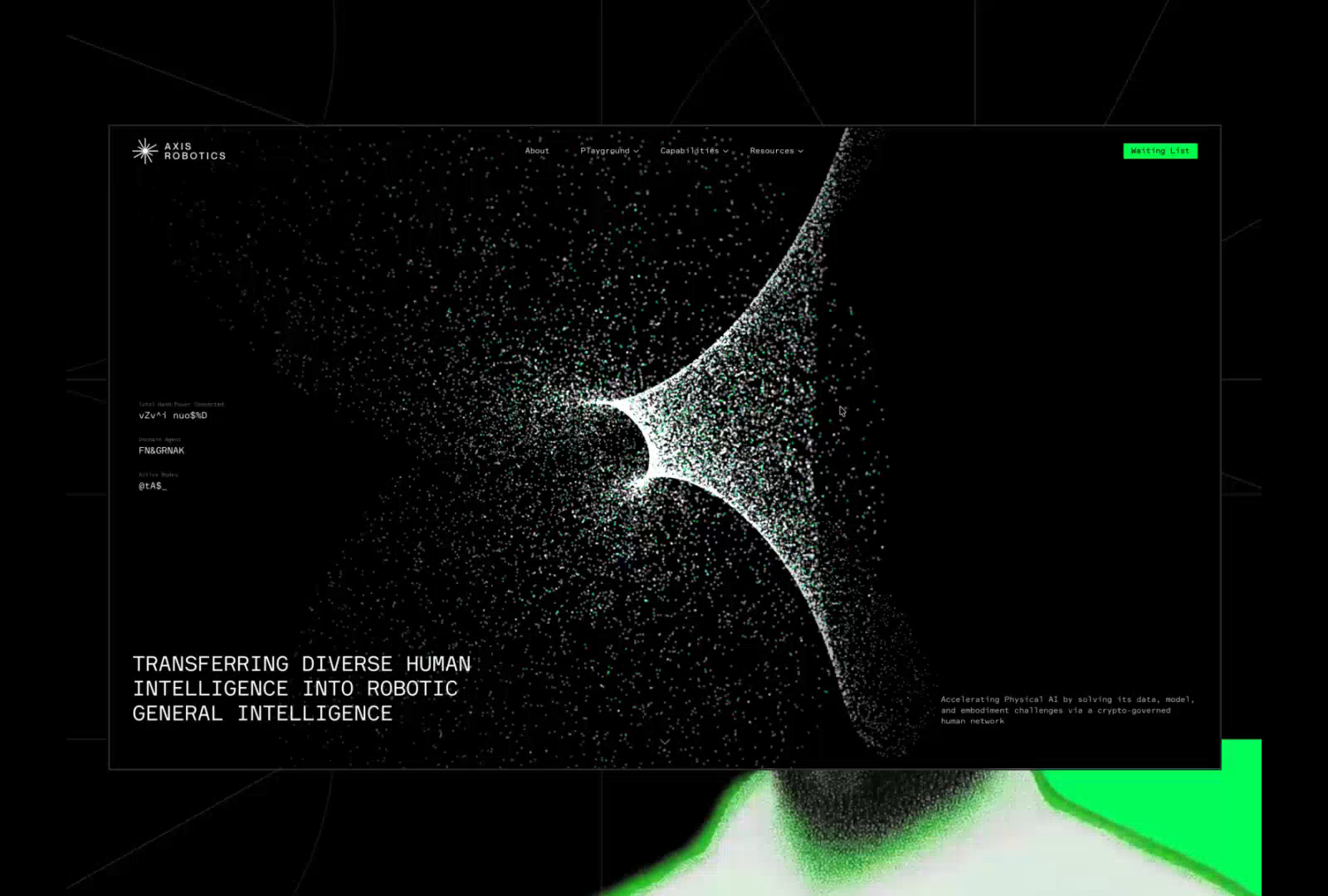 AXIS ROBOTICS | AI Platform | Landingpage 1.0 Animation by Hanyang Wang on  Dribbble