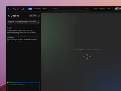 PM-First Product Studio · AI-Powered Desktop App product design product studio ui user experience