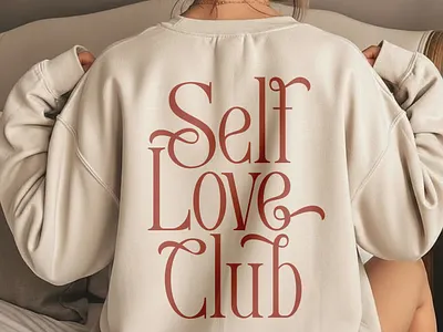 Minimal Aesthetic Typography Apparel Design apparel design branding clothing design graphic design hoodie design illustration minimalist fashion modern apparel design self care quote self love club sweatshirt design t shirt design t shirt typography t shirts tote bag design typography typography apparel design