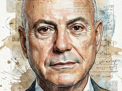 Alan Arkin Portrait design disegno illustration illustrazione matita paint pennello ritratto