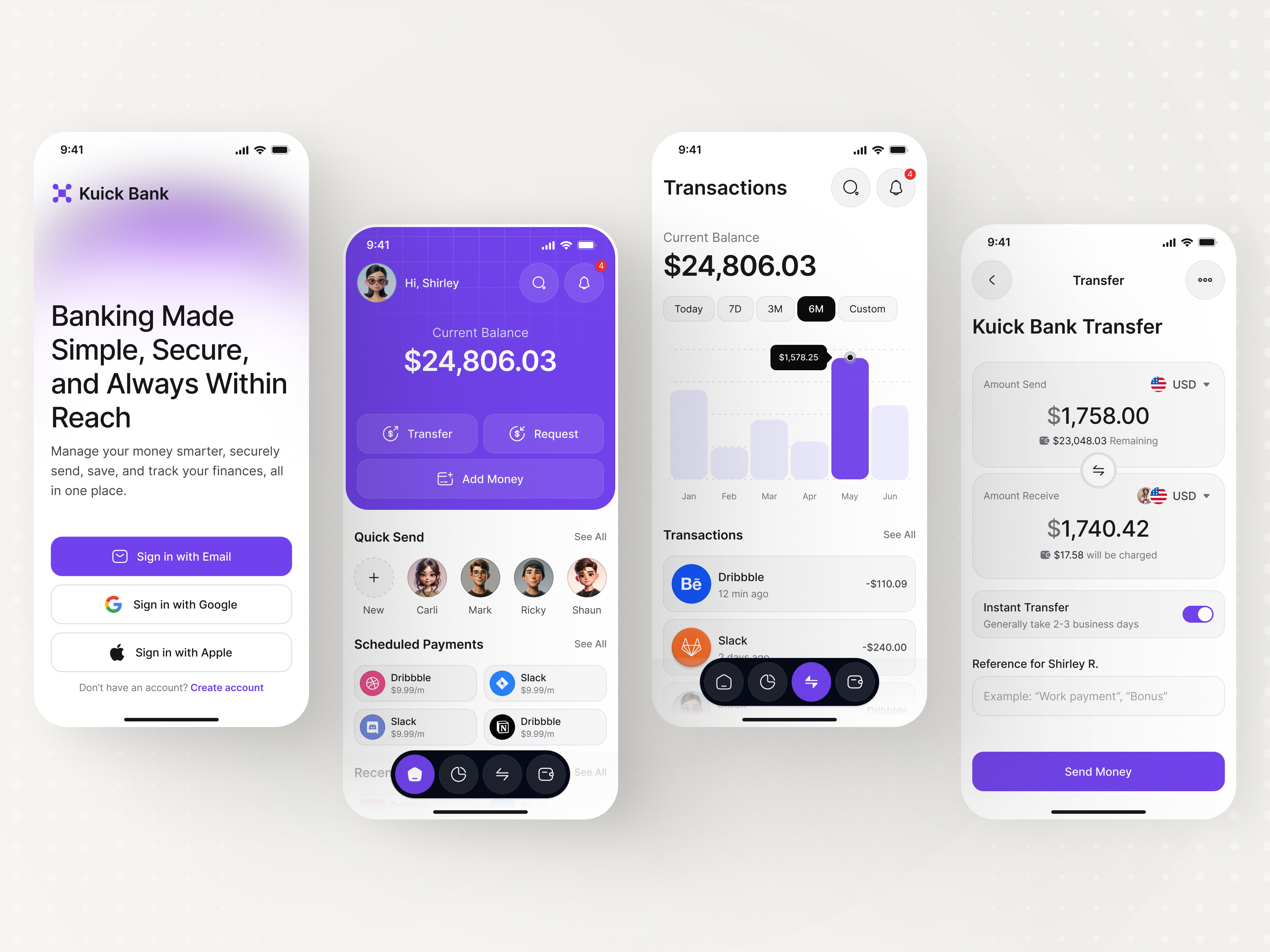 Example of Full Mobile App Design (Up To 30 Screen)