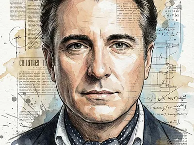 Andy Garcia Portrait design disegno illustration illustrazione matita paint pennello ritratto