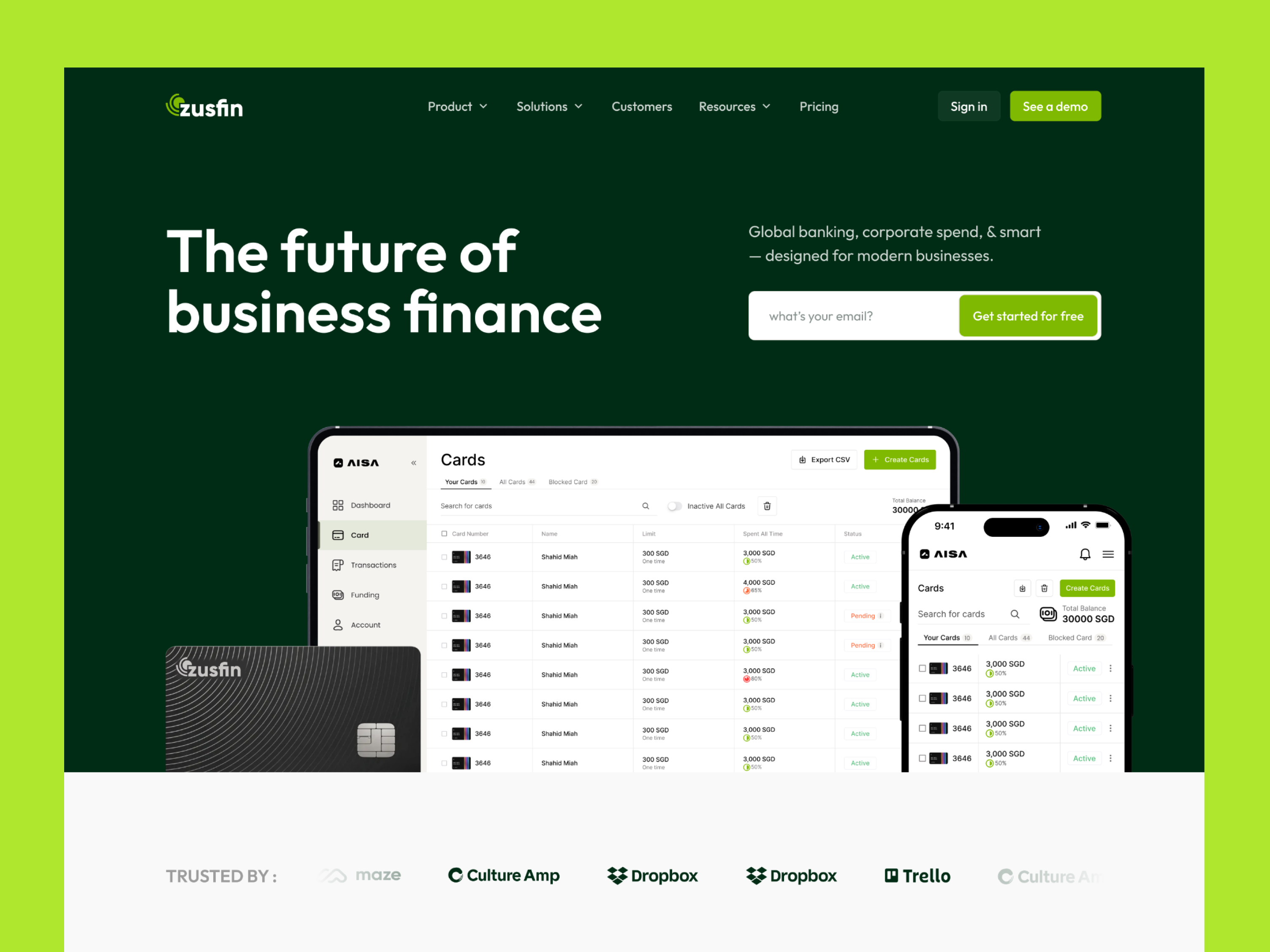Zusfin – Modern Finance & Payment Website Design by Wavespace – Web Design  Agency for Wavespace - UI/UX Design Agency on Dribbble