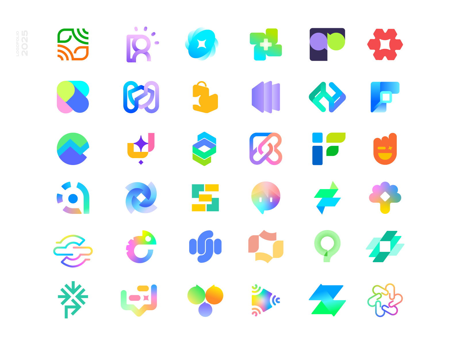 Colorful, AI, Tech, SaaS Modern Logo Collection Logofolio 2025 abstract logo ai logo best logos 2025 brand mark branding ecommerce identity designer intelligence logo logo logo collection 2025 logoforsale logoideas logoinspiration minimalist modern logo saas logo startup logo tech logo timeless logo unused logo