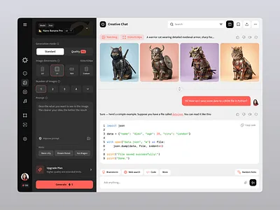 SaaS Customer Support Chatbot UI Design ai application design chatbot ui dashboard modern ui mvp popular saas startup ui design ui ux user interface web app web design web ui