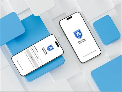 Delhi Village Maintenance branding logo ui