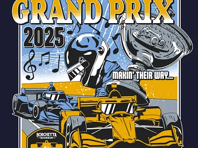Indycar Music City Event Tee 2 branding design graphic design illustration logo typography vector
