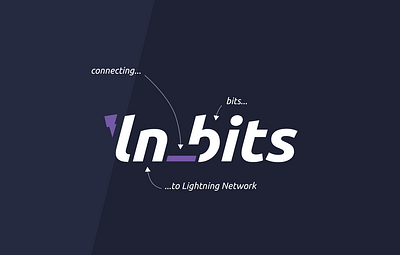 LNbits logo - fan redesign bitcoin lgoo design lnbits logo