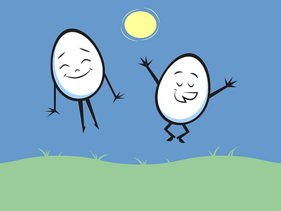 Free Range Eggs illustraion illustration illustration art illustration digital illustrations seattle