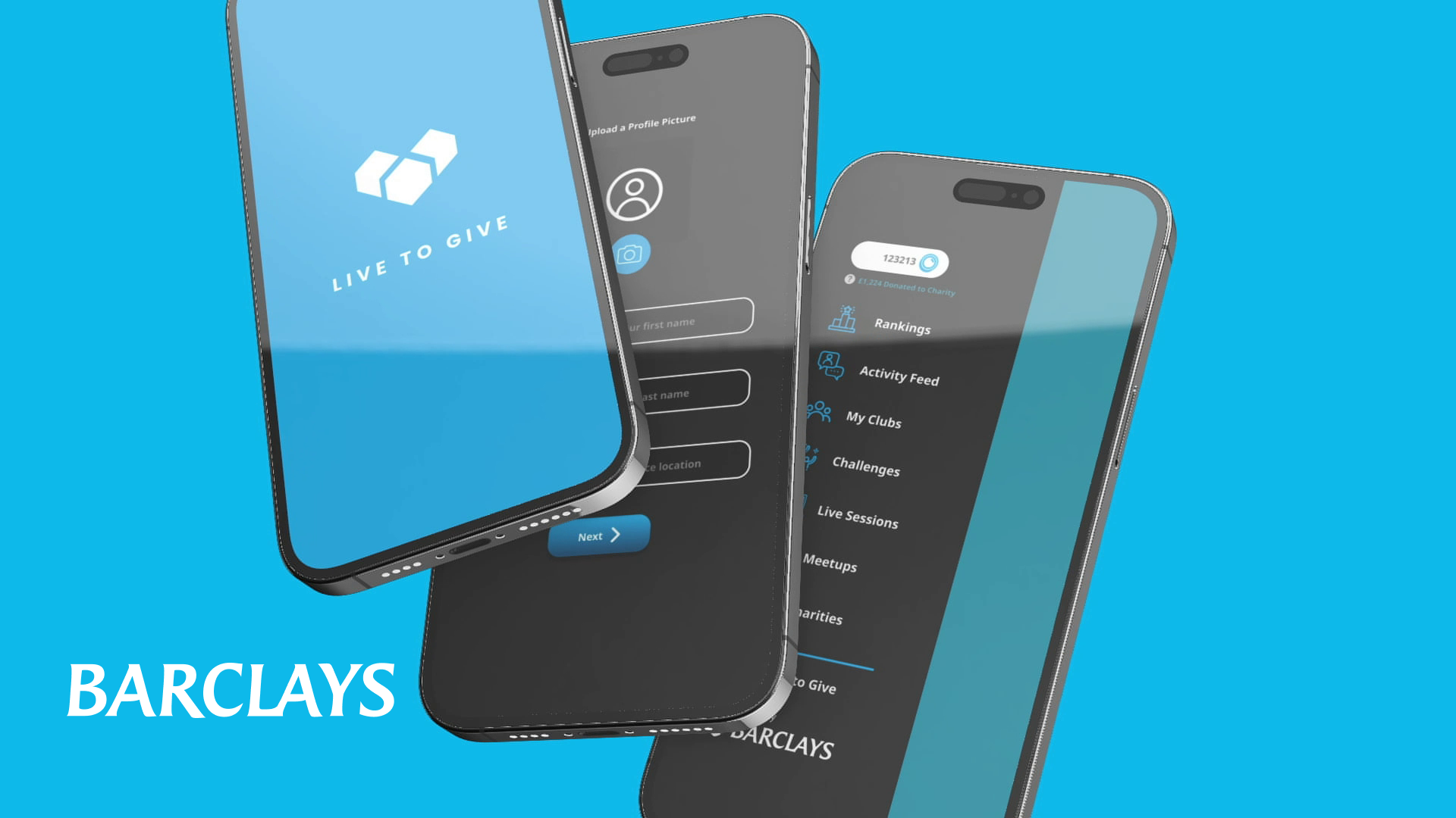 Barclays | CSR Campaign Videos | App Design animation app design csr campaign graphic design motion graphics ui