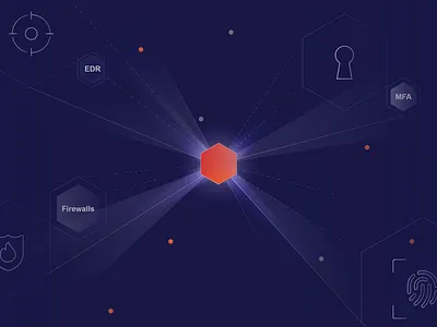Connections connection cyber illustration security vector
