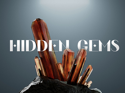 Hidden Gems: Font Family branding font graphic design typeface typography