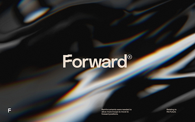 Forward — VI exploration branding clean design logo minimal typography ui