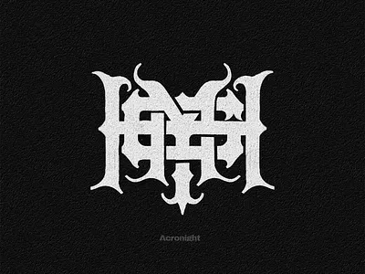 HGM Custom Logo Monogram For Clothing Brand brand identity branding clothing brand dribbble logo gothic logo graphic design logo logo monogram logo sketch monogram brand perfect logo