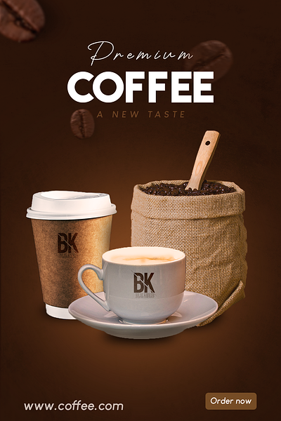 coffee branding coffee coffee poster design flyer food graphic design illustration menu poster restaurant ui