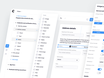 Clients Portal Constructor Dashboard Concept builder building clients codes coding concept construct construction constructor design no code portal ui ui visual design ux web web design website design