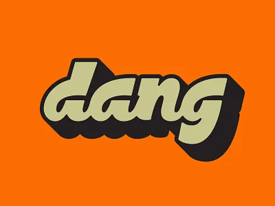 dang 001 handlettering handtype hashtaglettering lettering process vector vectormachine