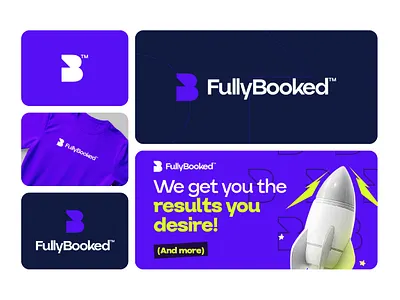 FullyBooked Logo Design branding logo