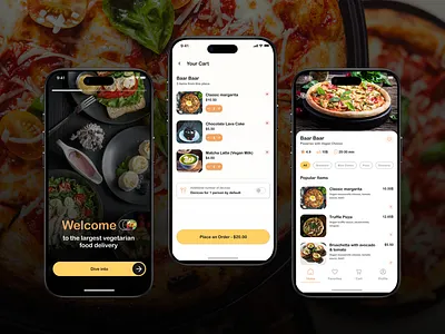 Food Delivery App branding challenge design learnin learning product design trends ui ux