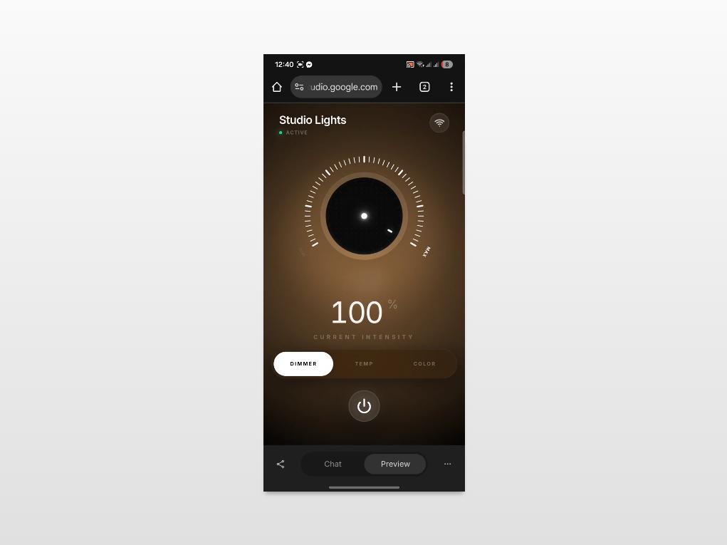 Vibe coded this Smart Light Controller! app design product design ui design