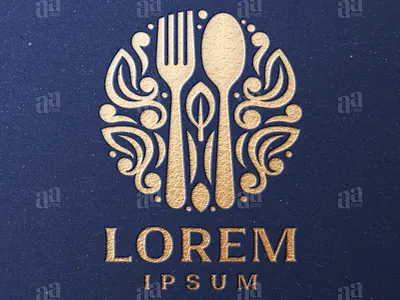 Luxury Restaurant Logo branding cafe logo cuisine logo culinary logo dish logo eat logo eatery logo food logo graphic design hospitality logo kitchen logo logo luxury logo meal logo nature logo organic logo restaurant logo utensil logo vegan logo vegetarian logo