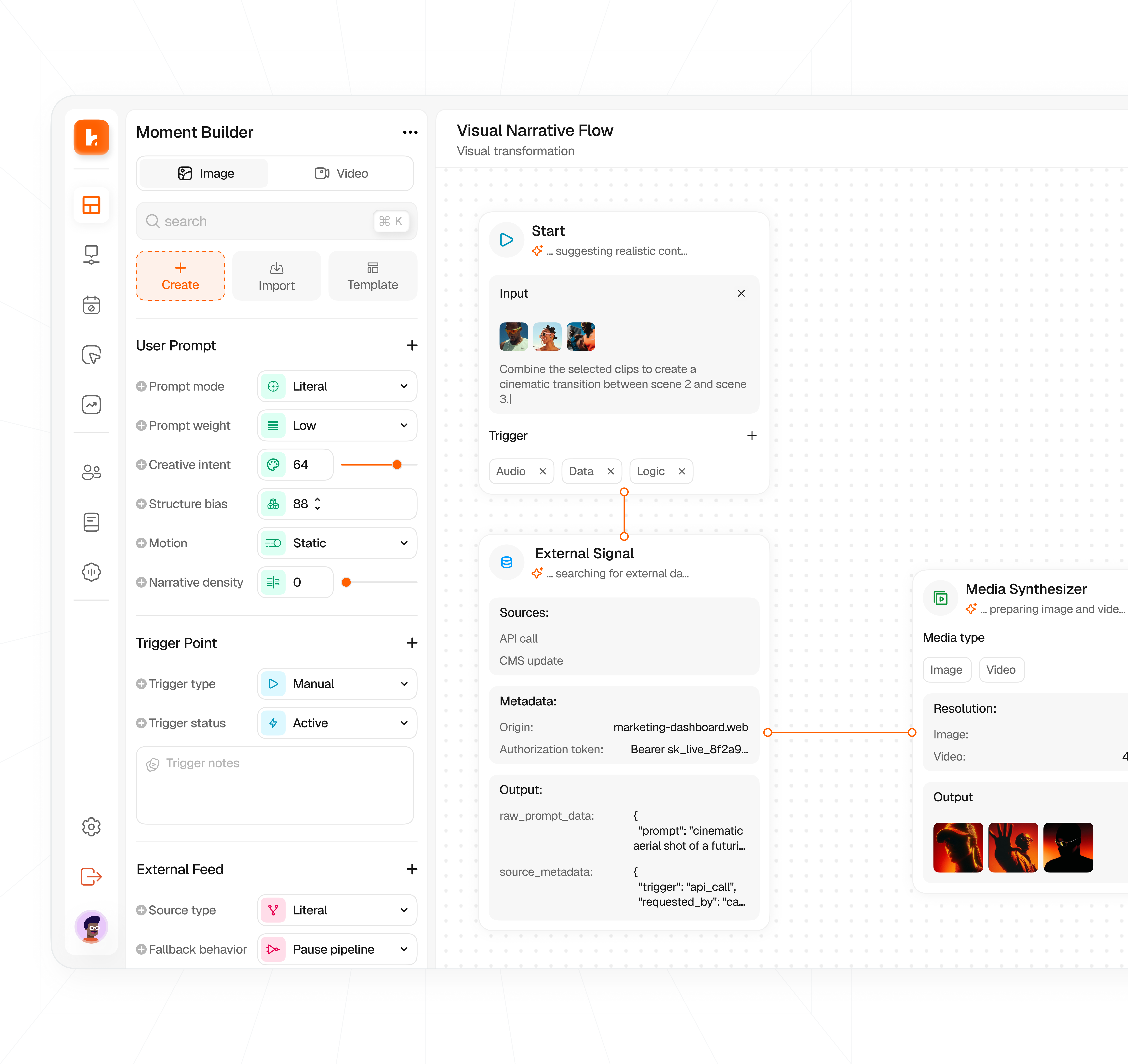 Image and Video Generation Dashboard ai design ai generator clean dashboard dashboard design graphic design minimal startup tech ui design