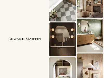 Edward Martin branding graphic design logo ui