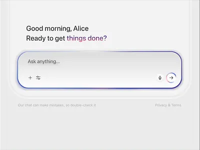 Design tool exploration @ai @animation @chat @chatai @concept @gradient @light @minimal @mobile @webdesign animation graphic design motion graphics ui