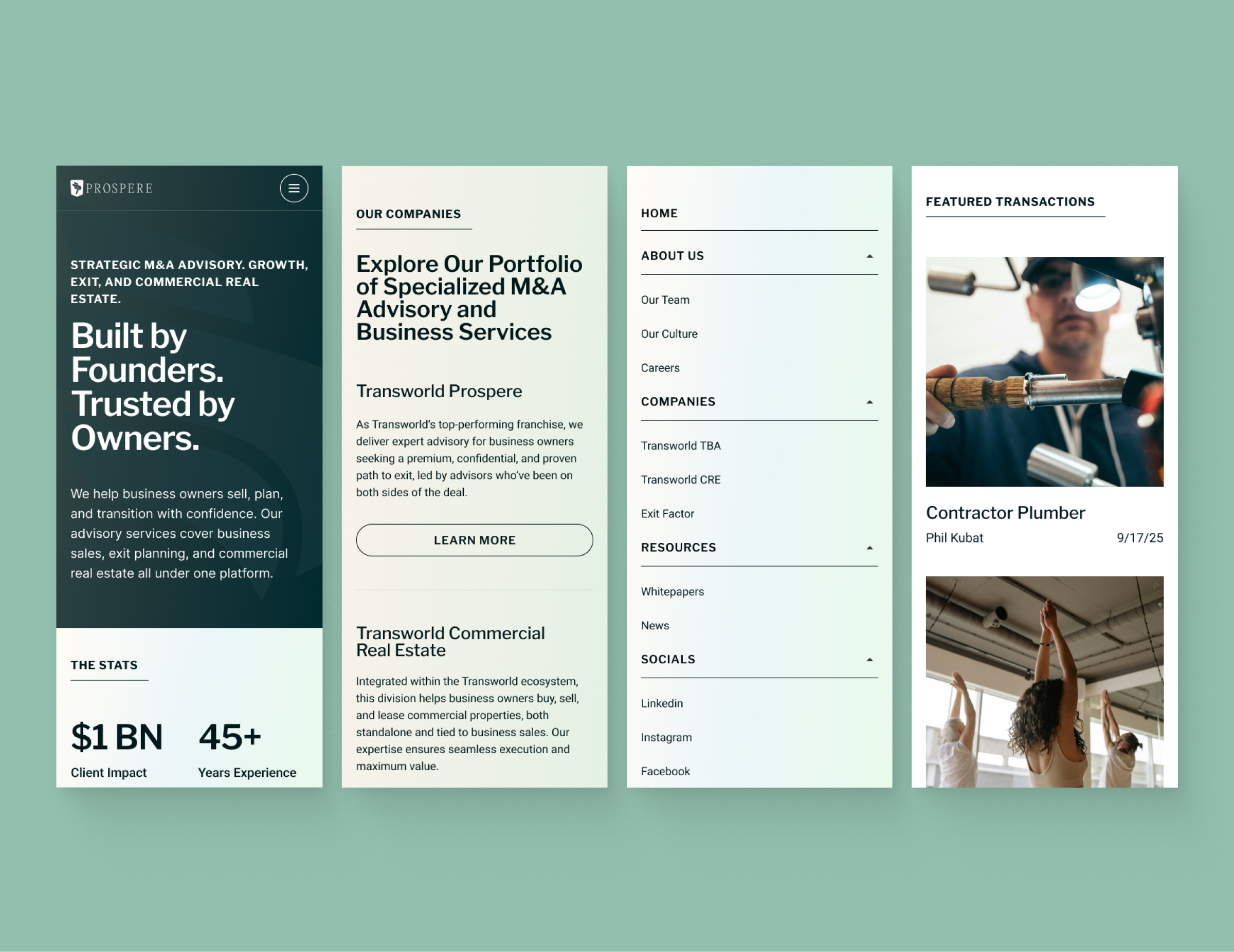 Example of Prospere Companies