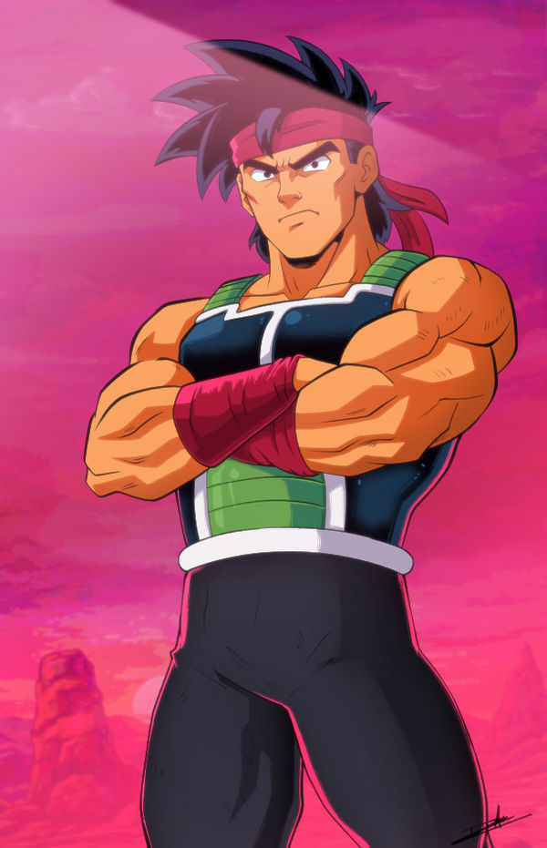 Comic art style poster (Bardock tribute) branding comicart conceptart design discover graphic design illustration sketch