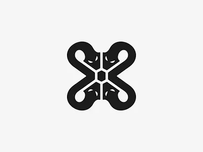Letter X Snake Logo letter x letter x logo letter x snake logo logo logo design logo designer logo designs logos snake snake logo x snake x snake logo
