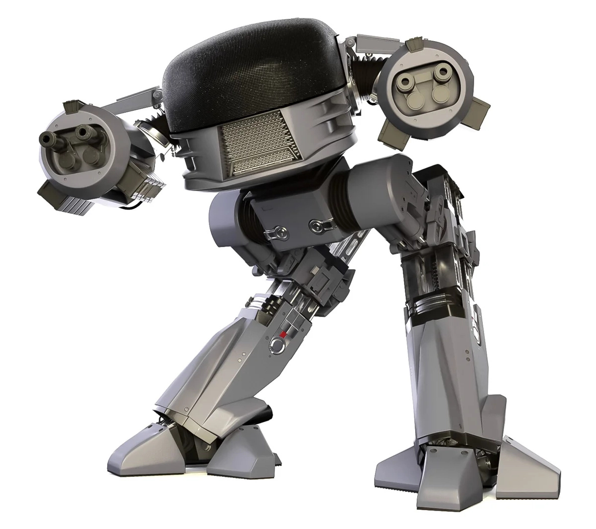 ED-209 Enforcement Droid | Fan-Made 3D Model & Detailed Render 3d modeling 3d render 80s sci fi battle robot character design cinema cyberpunk ed 209 enforcement droid fan art film hard surface mecha movie prop omni consumer products prop replica robocop robot sci fi