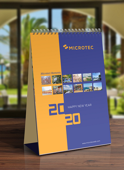 Mic Calendar graphic design ui