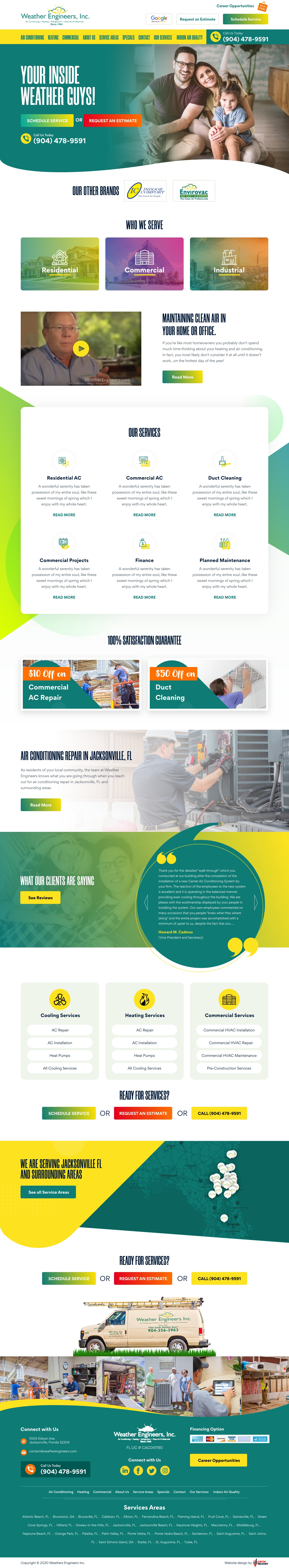 Weather Engineers branding design graphic design illustration logo ui ui design ux design webdesign website design